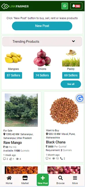 LinkFarmer: Online Marketplace screenshot 3