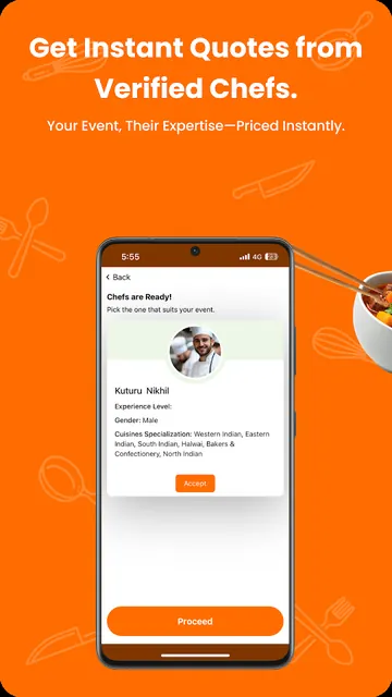 BookMyChef - Chefs & Caterers screenshot 6