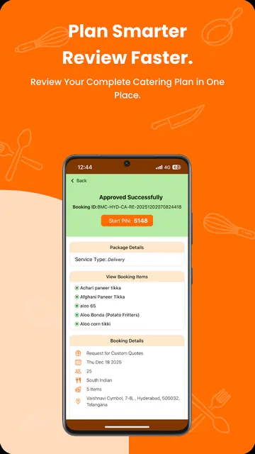 BookMyChef - Chefs & Caterers screenshot 4
