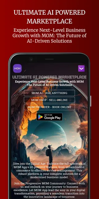 MOM : AI-Powered Marketplace screenshot 1