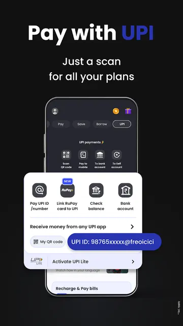 Freo - UPI, Insurance, Loans screenshot 3