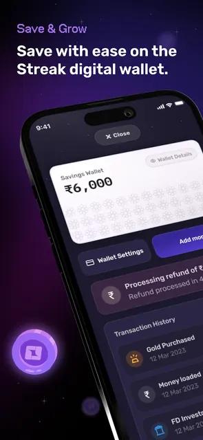 Streak- Teenagers Payment App screenshot 3