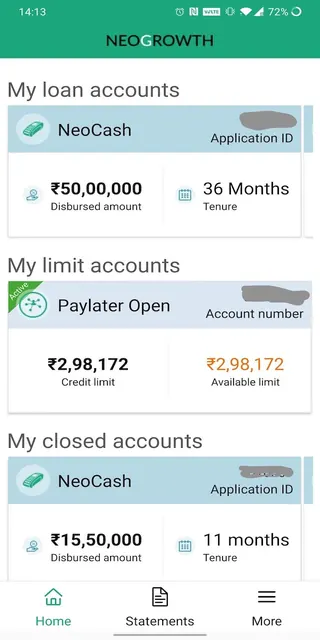 NeoGrowth - Business Loans screenshot 1