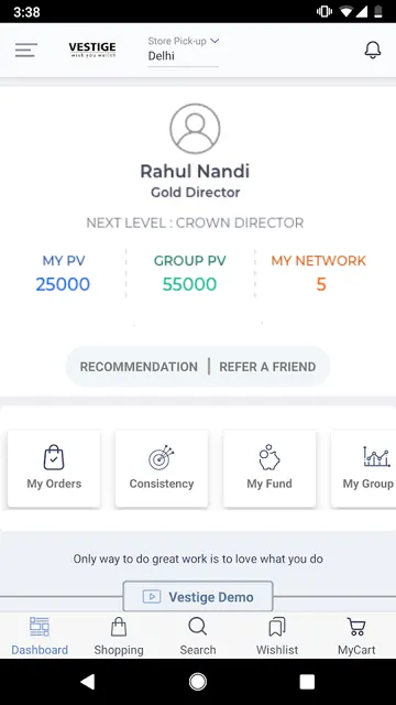 Vestige Online Shopping App screenshot 4