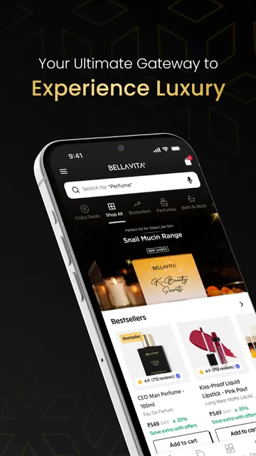 BELLAVITA:Perfume Shopping App screenshot 1