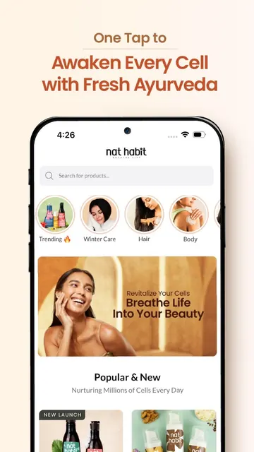 Nat Habit- Ayurvedic Skin Care screenshot 1