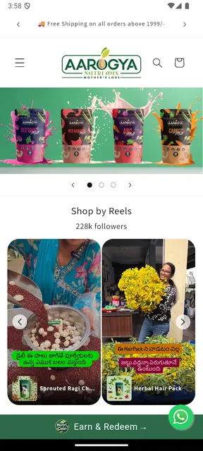 Aarogya Nutri Mix screenshot 1