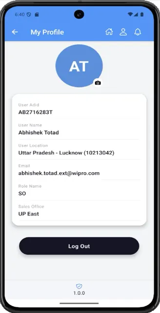 Wipro Sales Center screenshot 3