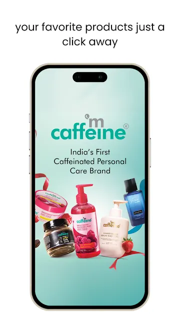 mCaffeine: Natural Skin Care screenshot 4