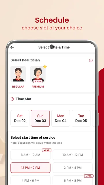 GetLook Salon at Home Services screenshot 5