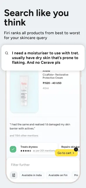 Firi: skin & haircare in mins screenshot 2