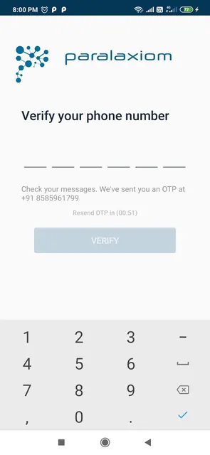 VAST Alarm screenshot 1