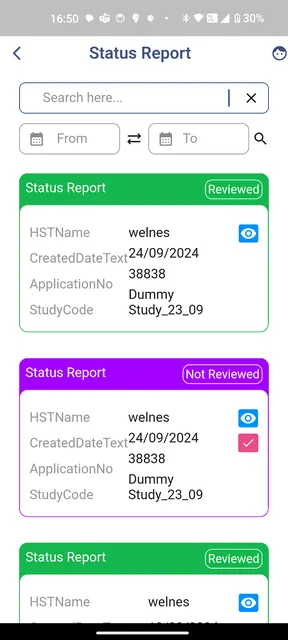 eIRB screenshot 2