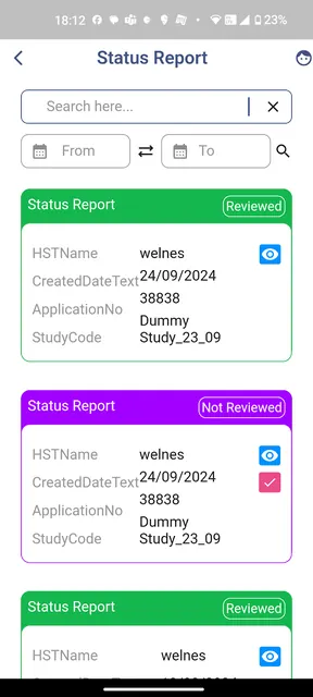 eIRB screenshot 4