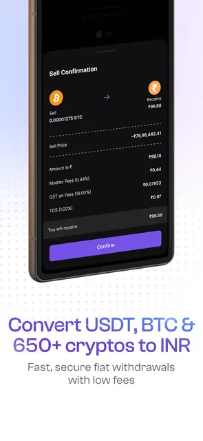 Mudrex : Bitcoin & Crypto App screenshot 6