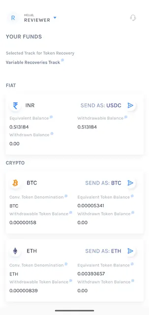 Vauld.com screenshot 1