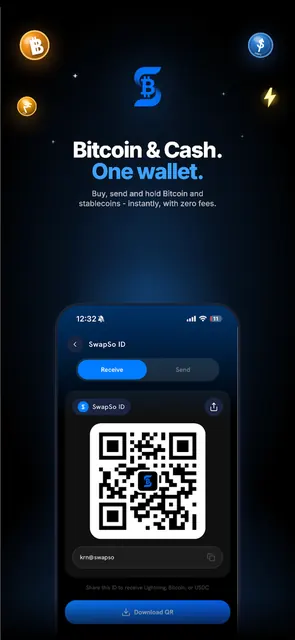 SwapSo - Your Bitcoin App screenshot 1