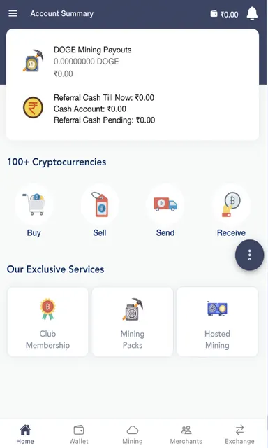 BITCOIN INDIA screenshot 1
