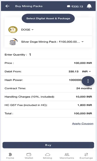 BITCOIN INDIA screenshot 3