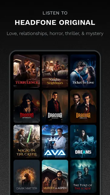 Headfone: Audio Series screenshot 1