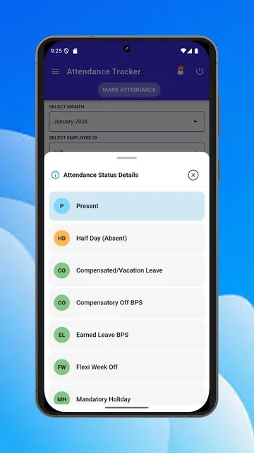 HexaAttendance Tracker screenshot 4