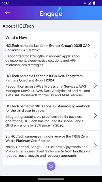 HCLTech Engage screenshot 3
