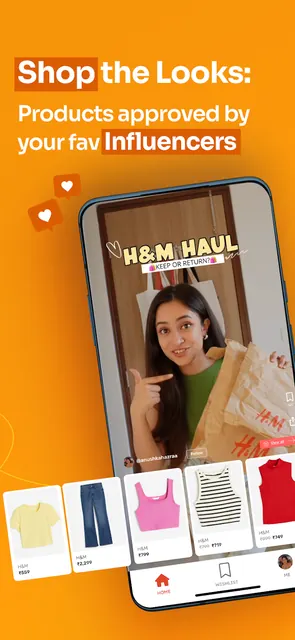Wishlink Shopping App screenshot 1
