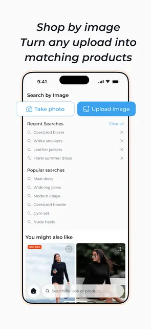 benny: AI fashion search screenshot 1