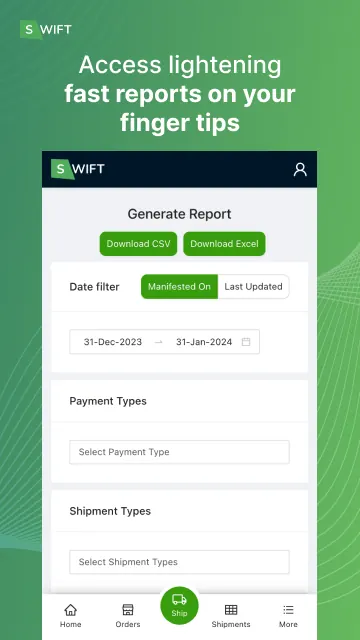 Swift - Book Courier & Track screenshot 6