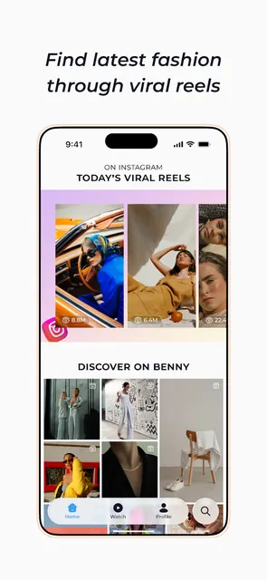 benny: AI fashion search screenshot 2