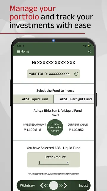 Active Saving App by ABSLMF screenshot 6