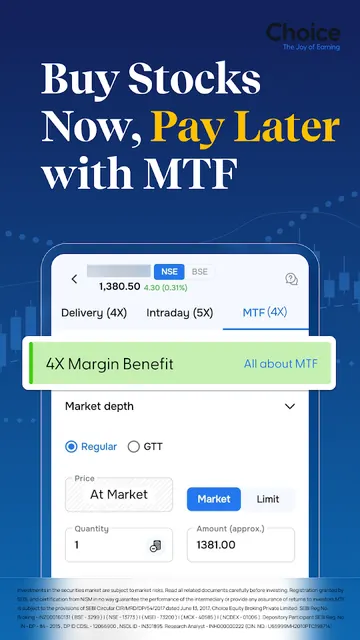 Choice FinX: Demat Account App screenshot 4