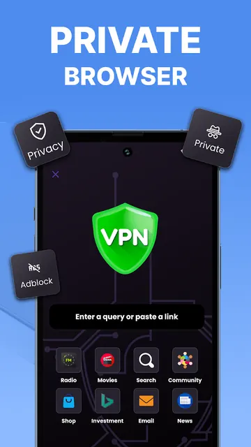 VPN Proxy Browser - Secure VPN screenshot 5
