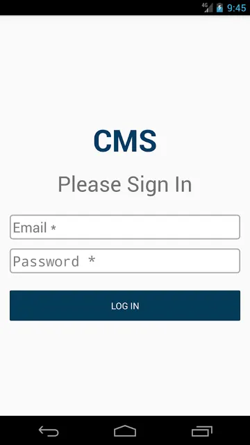 CMS screenshot 2