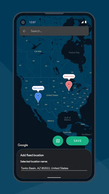 Fake GPS Joystick and Route screenshot 3