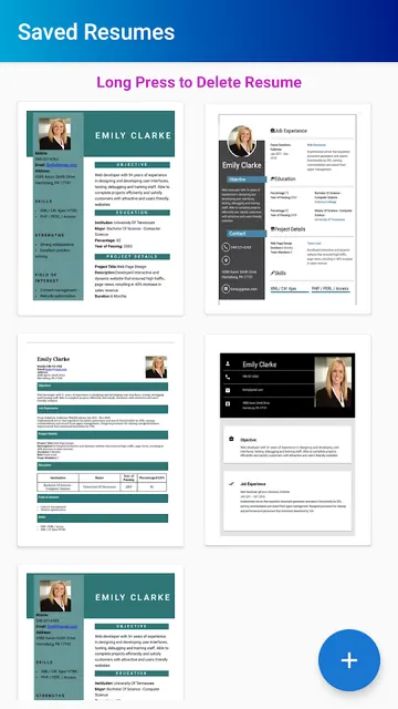 Resume Maker screenshot 6
