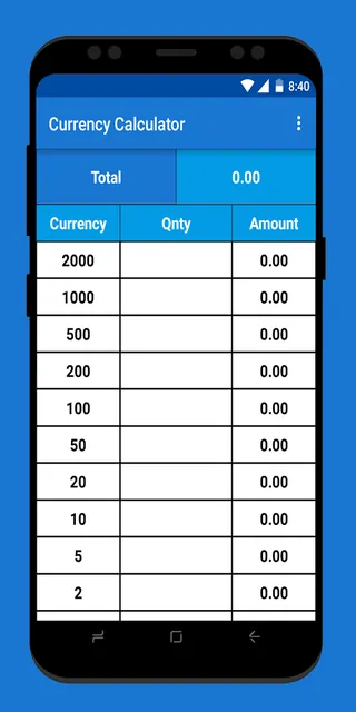 Currency Calculator screenshot 1
