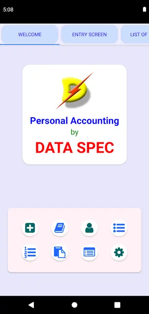 AccSys screenshot 1