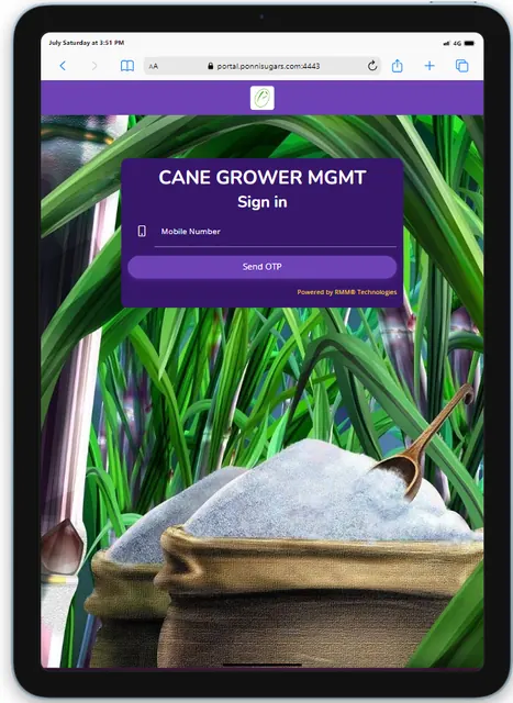 Ponni Sugars - Cane Grower screenshot 5
