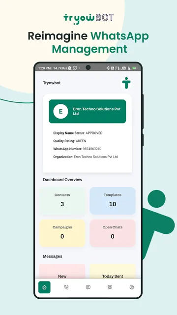 TryowBOT - WhatsApp Business screenshot 1