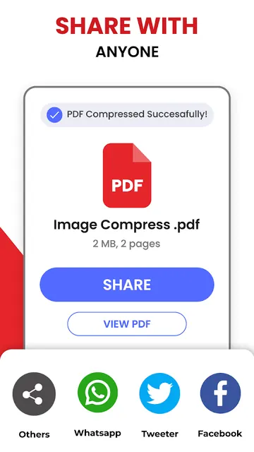 PDF Compressor-Reduce PDF Size screenshot 3