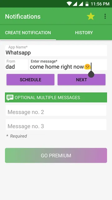 Fake Notifications screenshot 2
