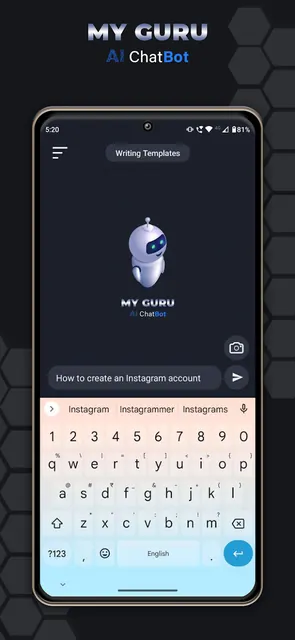My Guru : AI ChatBot App screenshot 6