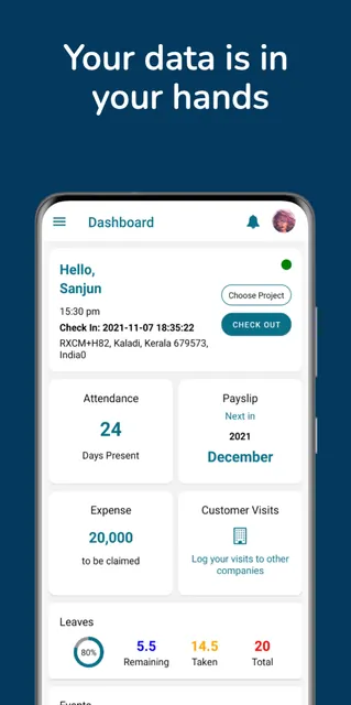 MyProfile screenshot 3