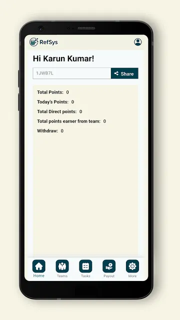RefSys screenshot 2