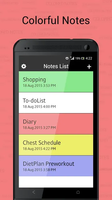 Colorful Notes screenshot 2
