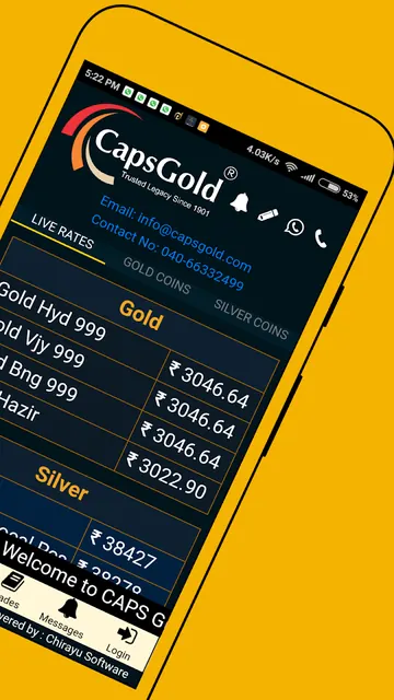 CapsGold - Trusted Legacy sinc screenshot 2