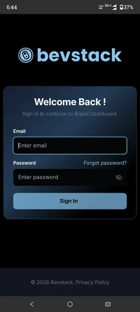 Bevstack Analytics screenshot 1