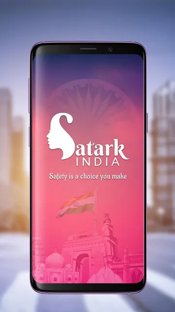 Satark India -Women Safety App screenshot 1