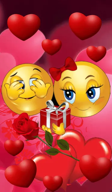 ROMANTIC GIF STICKERS screenshot 1